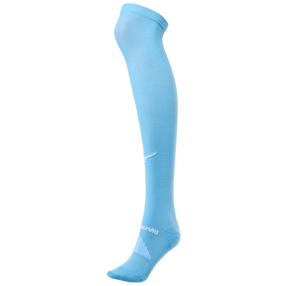 Mizuno 370395 Performance Over the Knee Sock - Light Blue - Youth