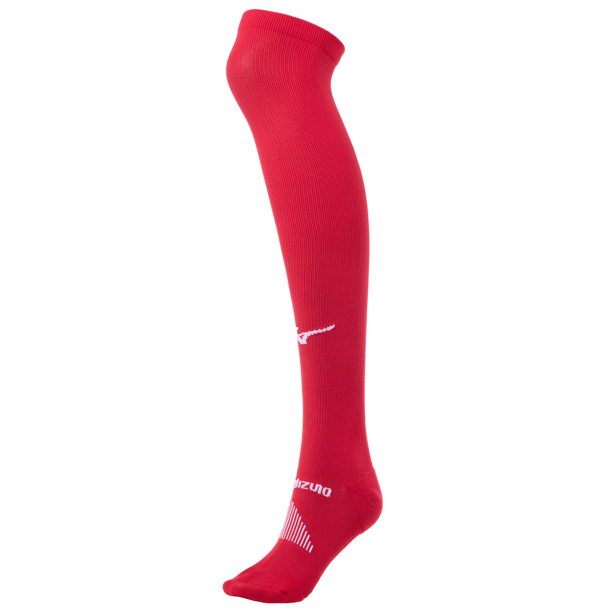 Mizuno 370395 Performance Over the Knee Sock - Red - Youth