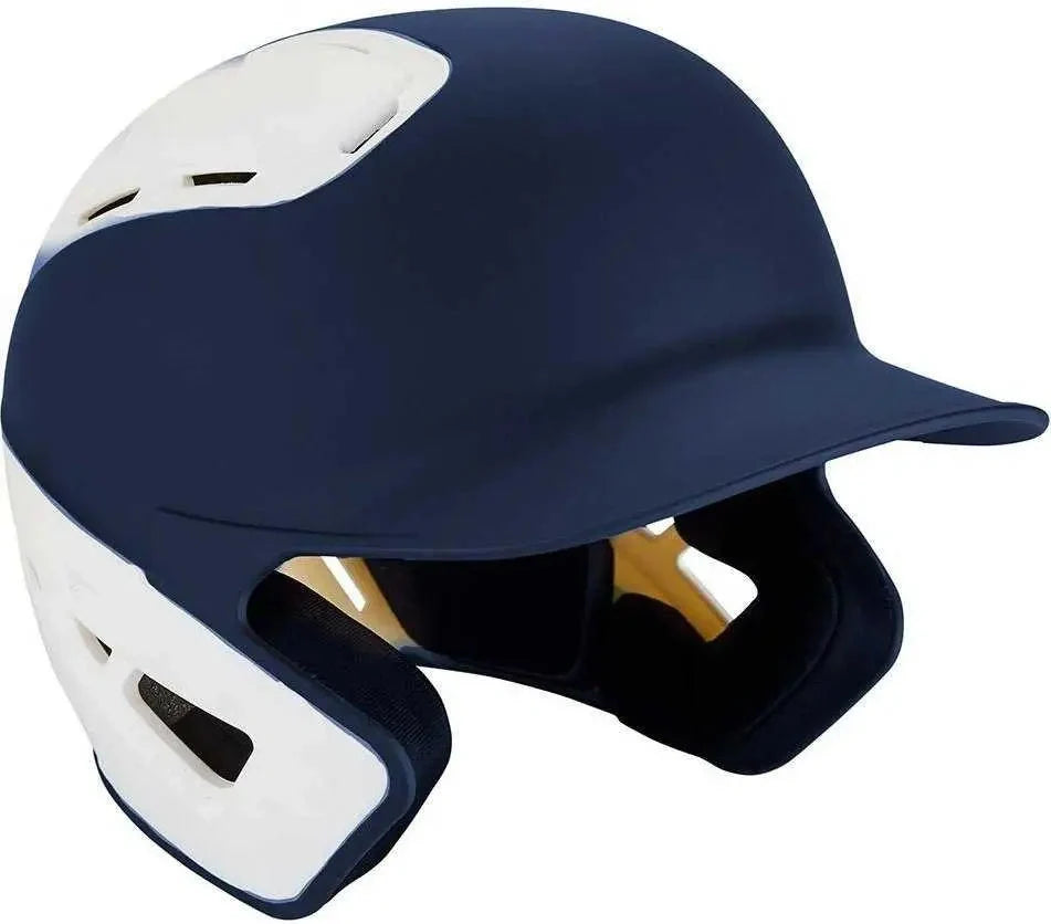Mizuno 380387 B6 Youth Batting Helmet 2tone - Navy White