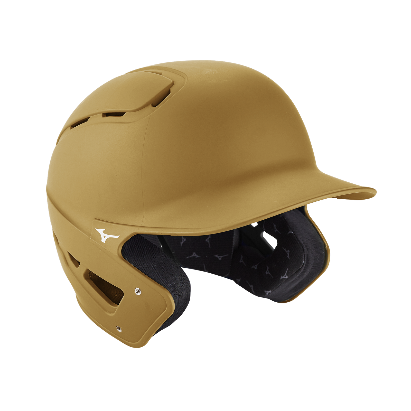 Mizuno 380388 B6 Baseball Batting Helmet - Solid Color - Vegas Gold