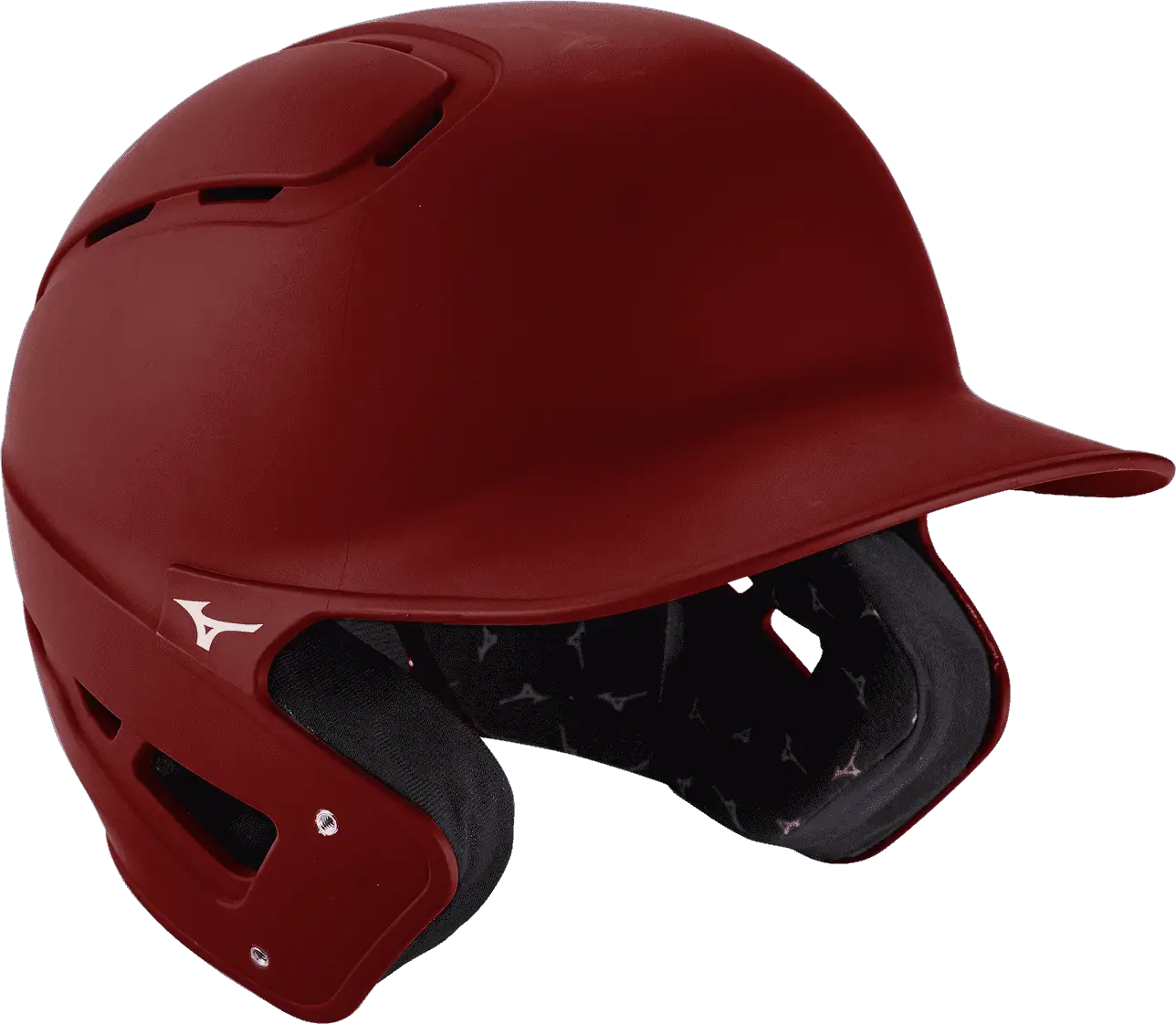 Mizuno 380388 B6 Batting Helmet Solid - Cardinal,