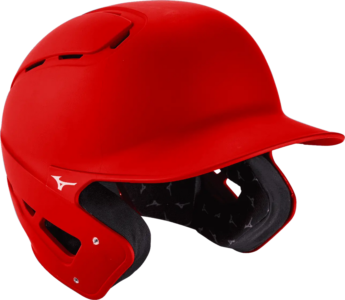 Mizuno 380388 B6 Batting Helmet Solid - Red