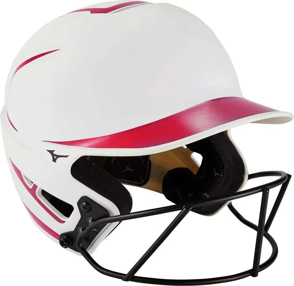 Mizuno 380394 F6 Youth with Fp Protective Covering Matte 2tone - White Red - 6 1/2’’ - 7 1/4’’