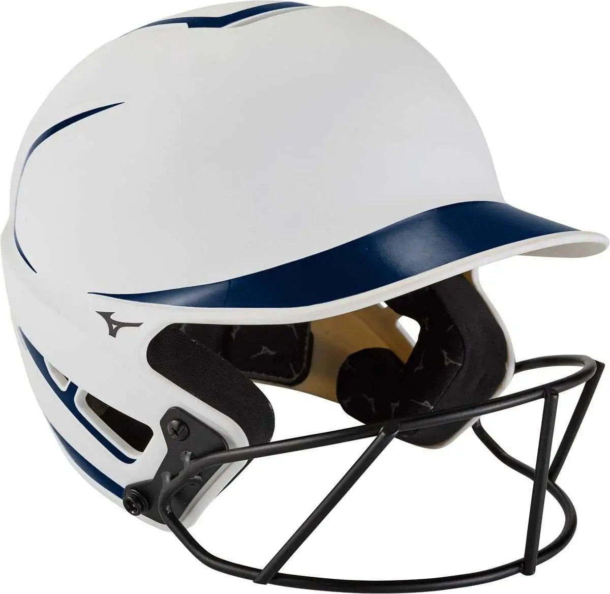 Mizuno 380394 F6 Youth with Fp Protective Covering Matte 2tone - White Navy - 6 1/2’’ - 7 1/4’’