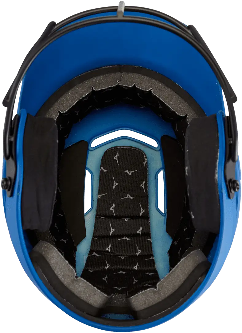 Mizuno 380395 F6 Fastpitch Softball Batting Helmet - Solid Color - Royal