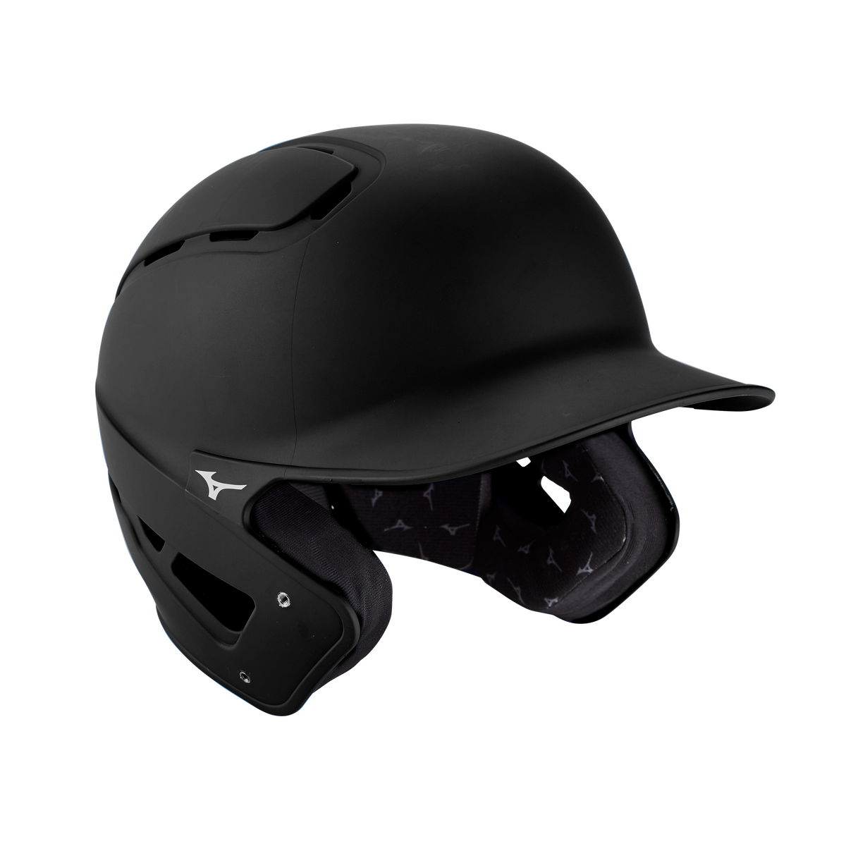 Mizuno 380403 B6 Baseball Batting Helmet Solid Color - Black - Xl