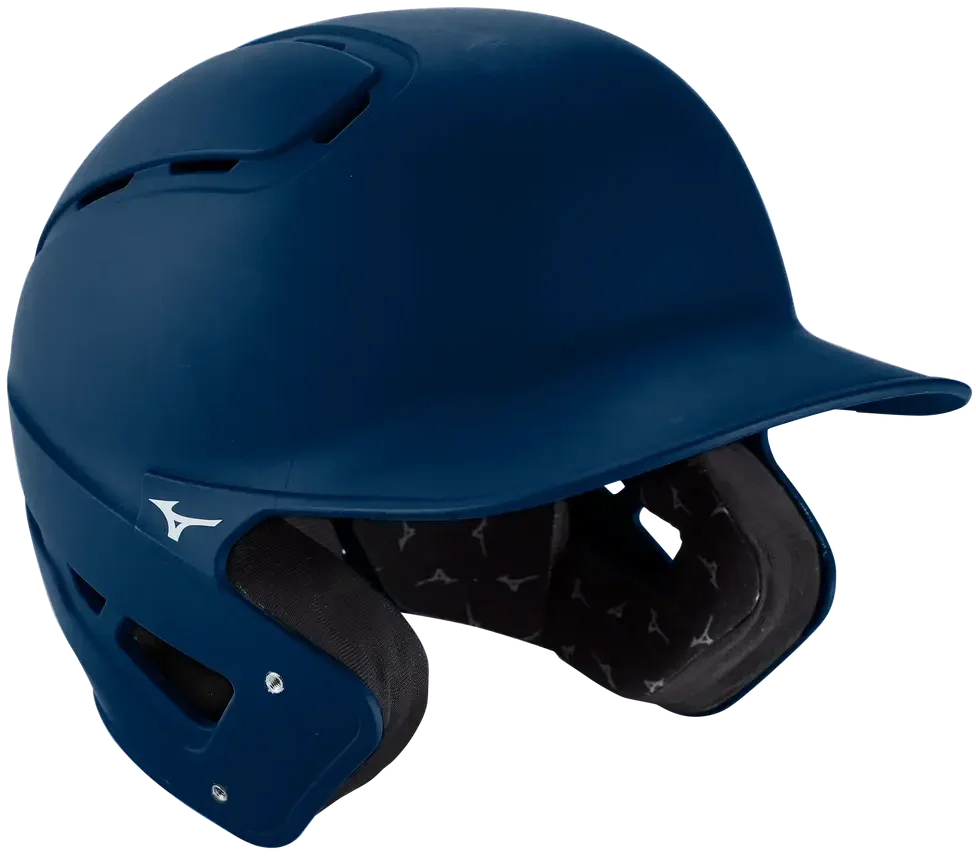 Mizuno 380403 B6 Baseball Batting Helmet - Solid Color - Navy - s