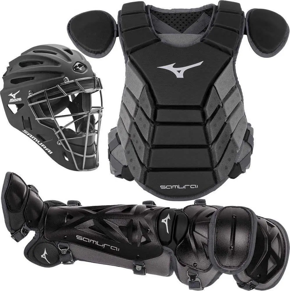Mizuno 380420 Youth Samurai Box Set - Black Gray