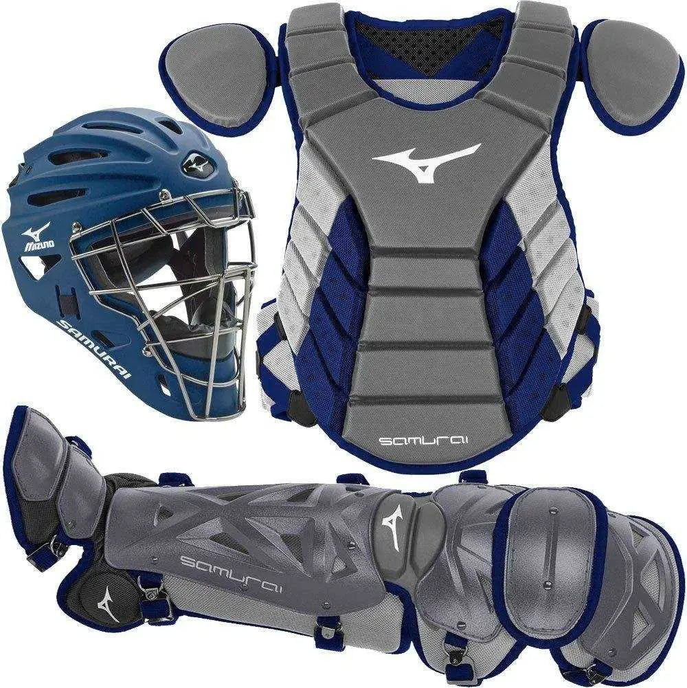 Mizuno 380420 Youth Samurai Box Set - Gray Navy