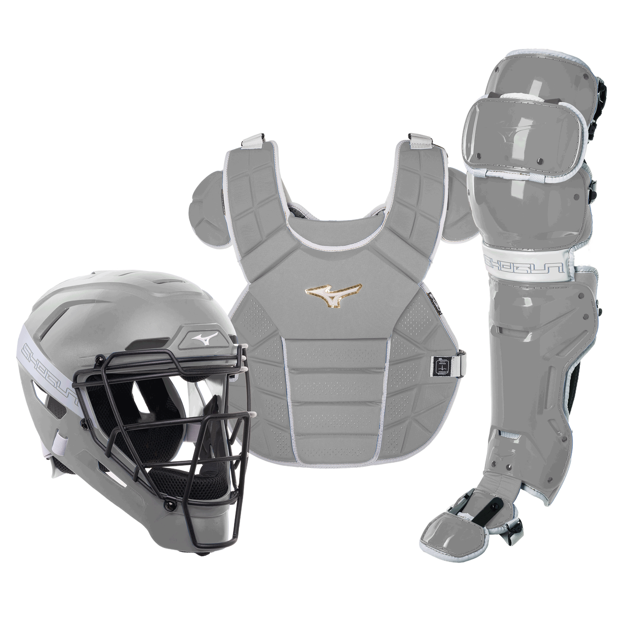 Mizuno 380451 Shogun Youth Baseball Box Set - 14’’ - Gray