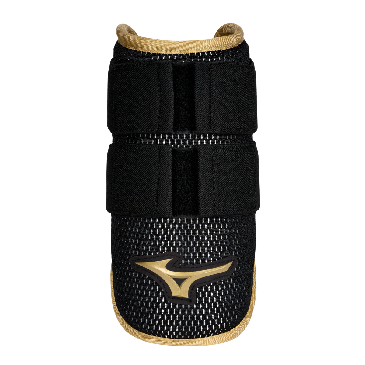 Mizuno 380464 Pro Batter’s Elbow Guard - Black Gold