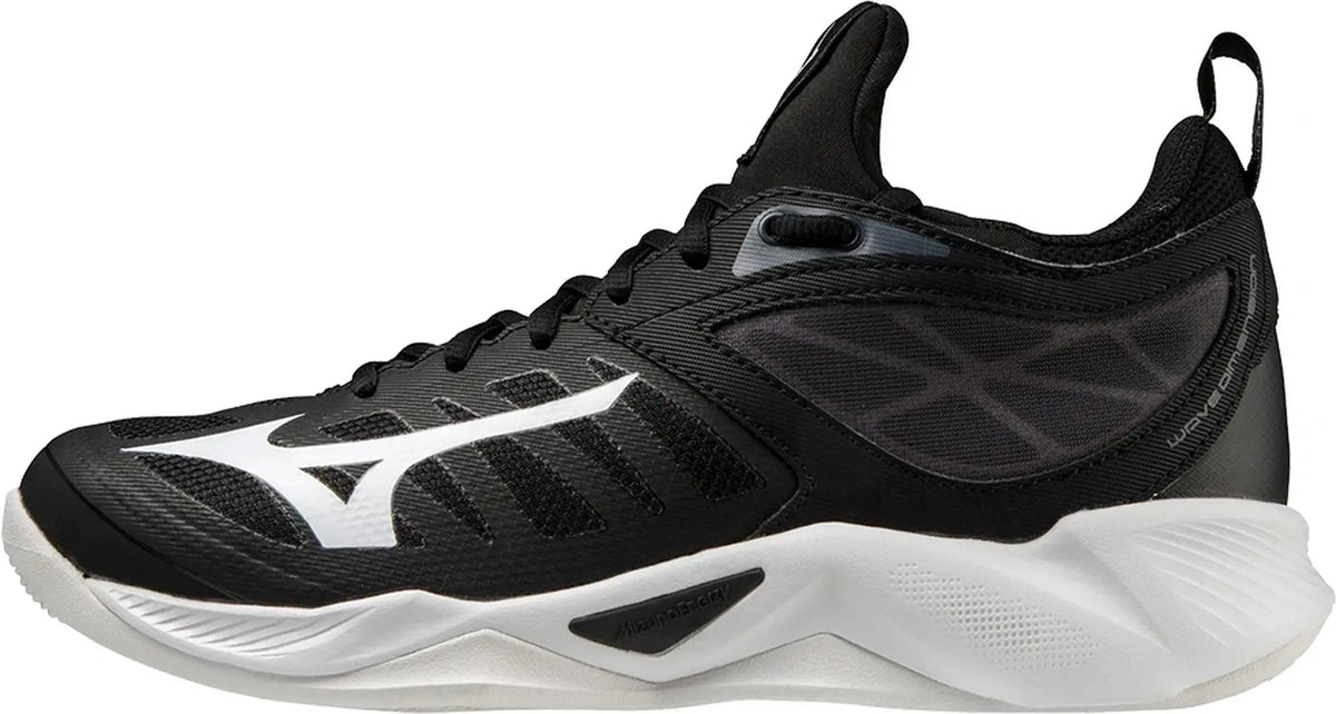 Mizuno 430314 Women’s Wave Dimension Volleyball Shoes - Black White