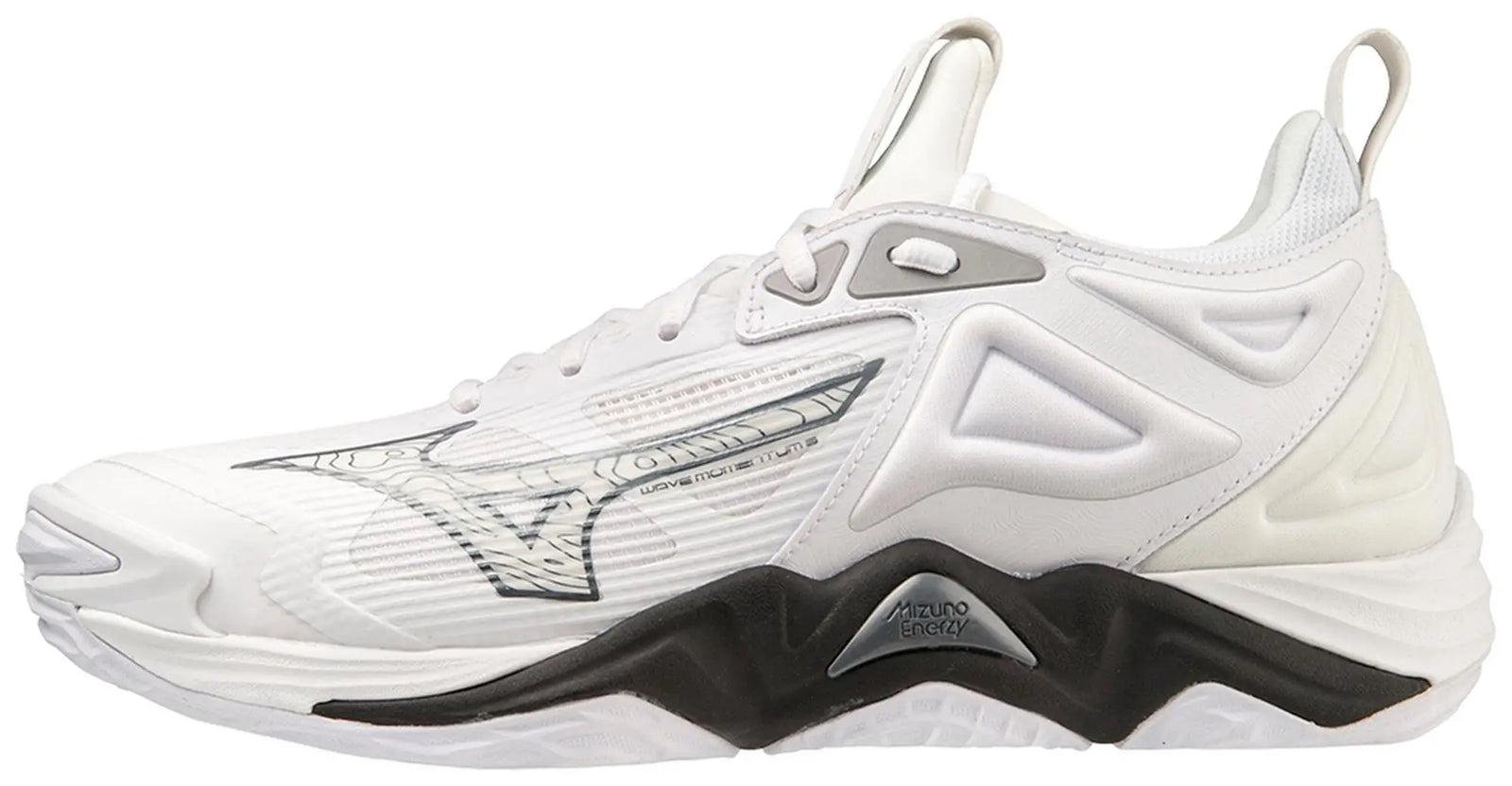 Mizuno 430319 Wave Menentum 3 Men’s Volleyball Shoe - White Black
