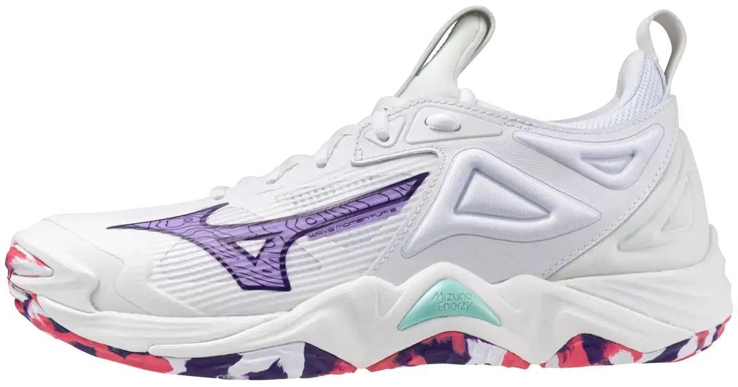 Mizuno 430320 Wave Momentum 3 Women’s Volleyball Shoe - Violet Quartz - 6