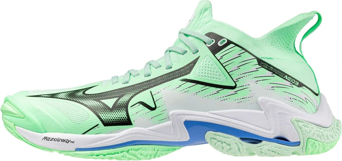 Mizuno 430329 Wave Lightning Neo 3 Lightweight Unisex Volleyball Shoe - Mint White