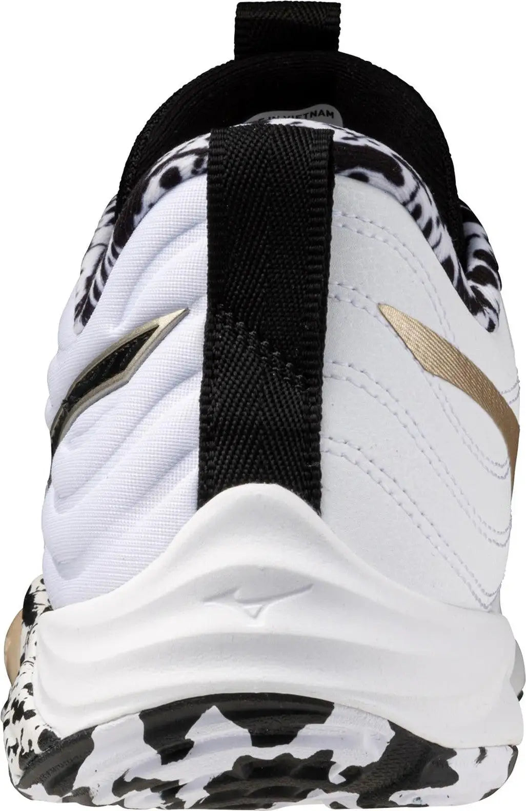 Mizuno 430338 Wave Momentum Elite Unisex Volleyball Shoe - White Gold