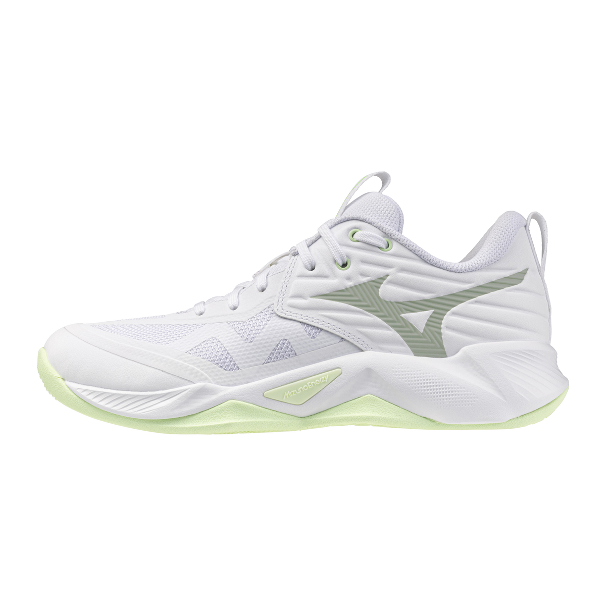 Mizuno 430339 Wave Momentum Pro Women’s Volleyball Shoe - White Ambrosia