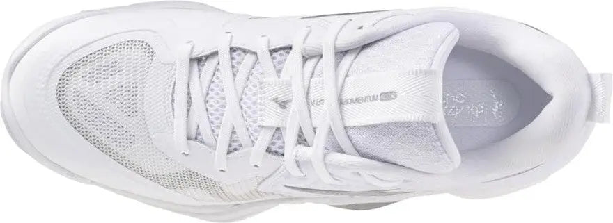 Mizuno 430341 Wave Momentum 4 Elite Women’s Volleyball Shoe - White Silver