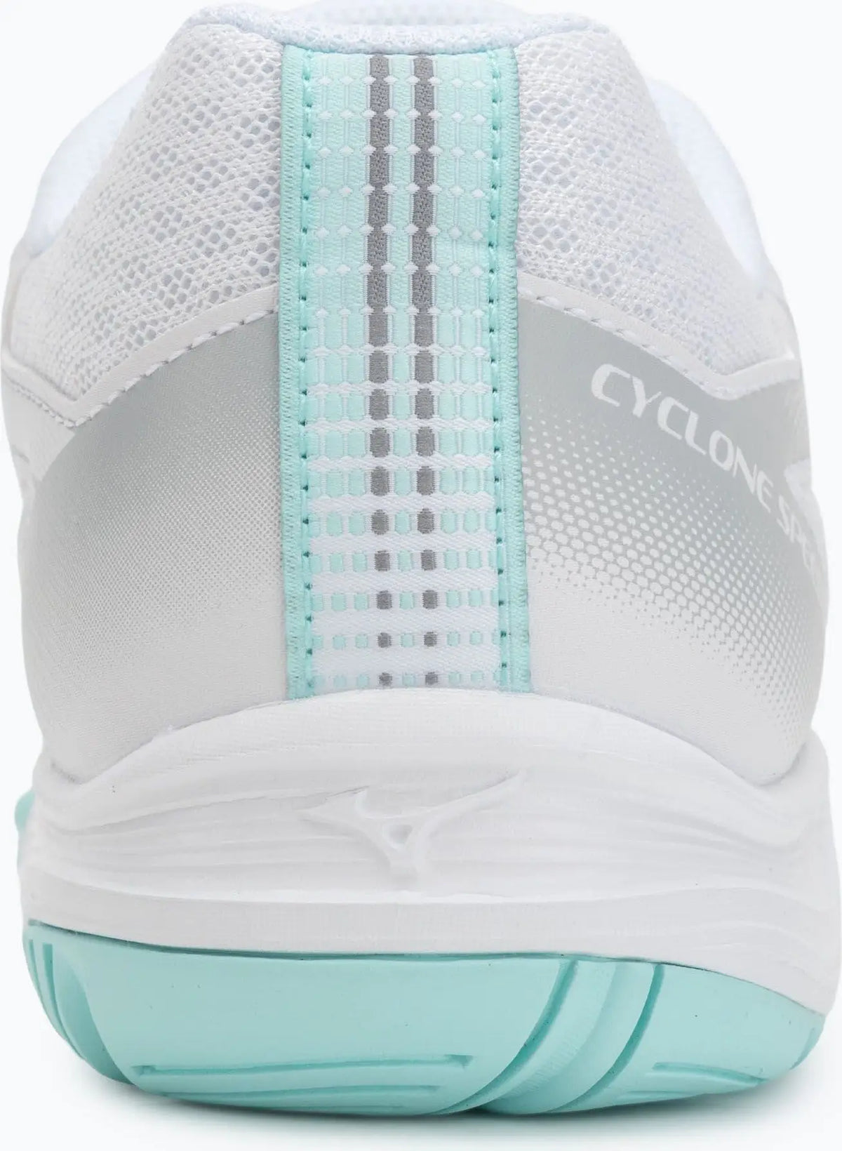 Mizuno 430342 Cyclone Speed 5 Women’s Vollyball Shoe - White Blue Tint