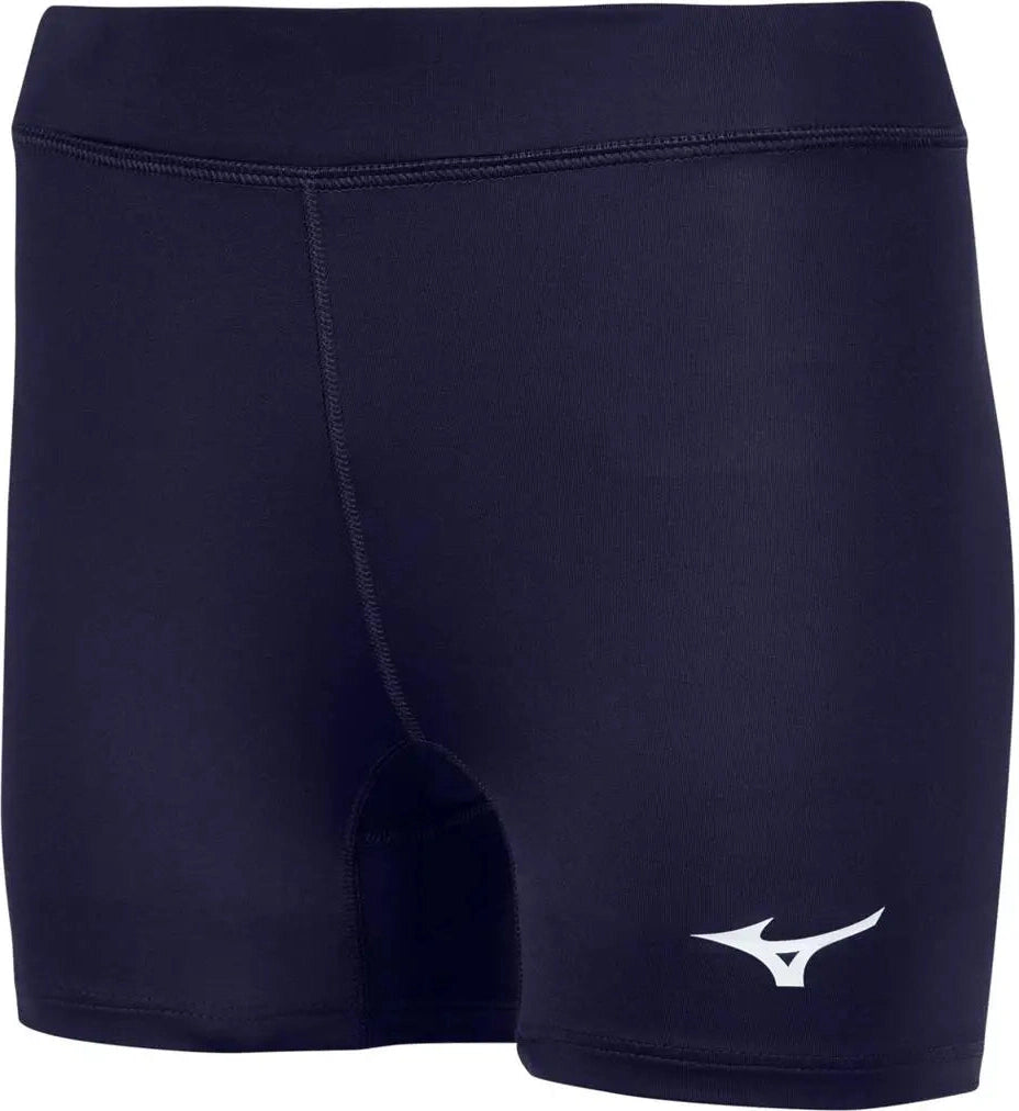Mizuno 440656 Women’s Victory 3.5’’ Inseam Volleyball Shorts - Navy