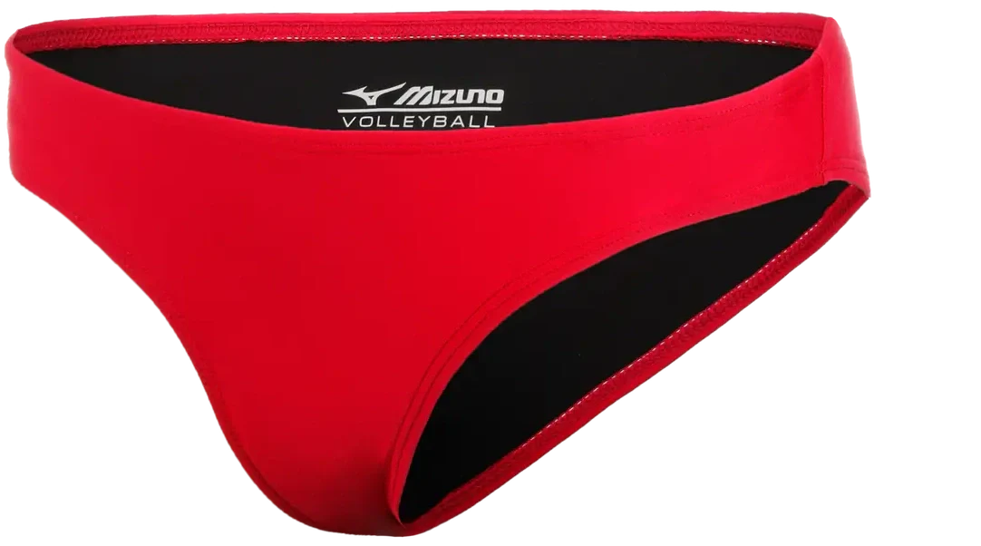 Mizuno 440759 April Ross Beach Tokyo Bottom - Red - Ladies Xs