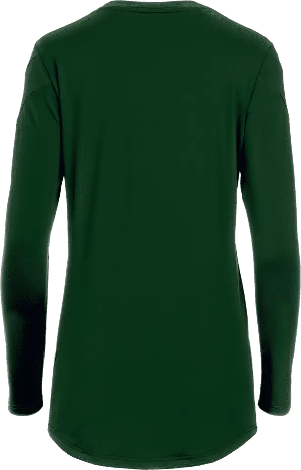 Mizuno 440765 Women’s Balboa 6 Long Sleeve Volleyball Jersey - Forest