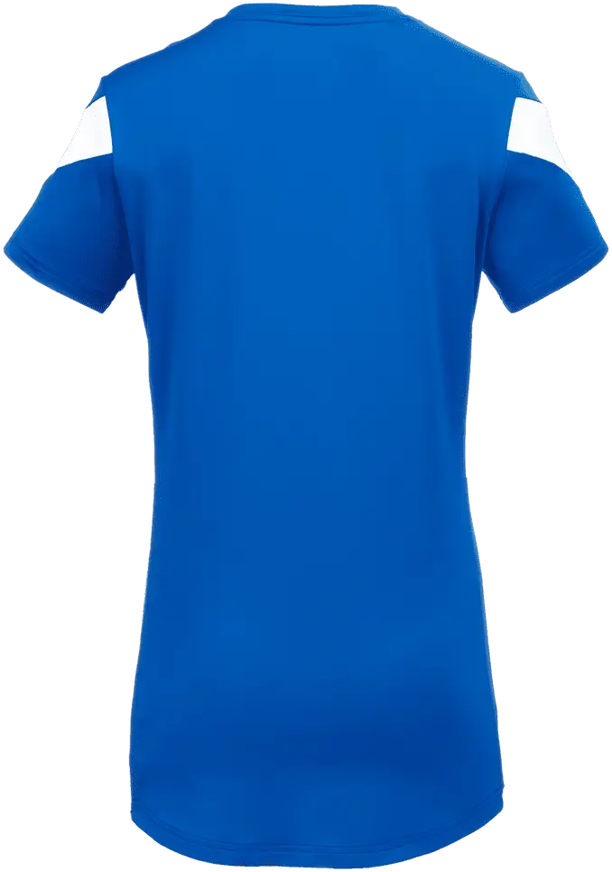 Mizuno 440768 Girls Balboa 6 Short Sleeve Volleyball Jersey - Royal White