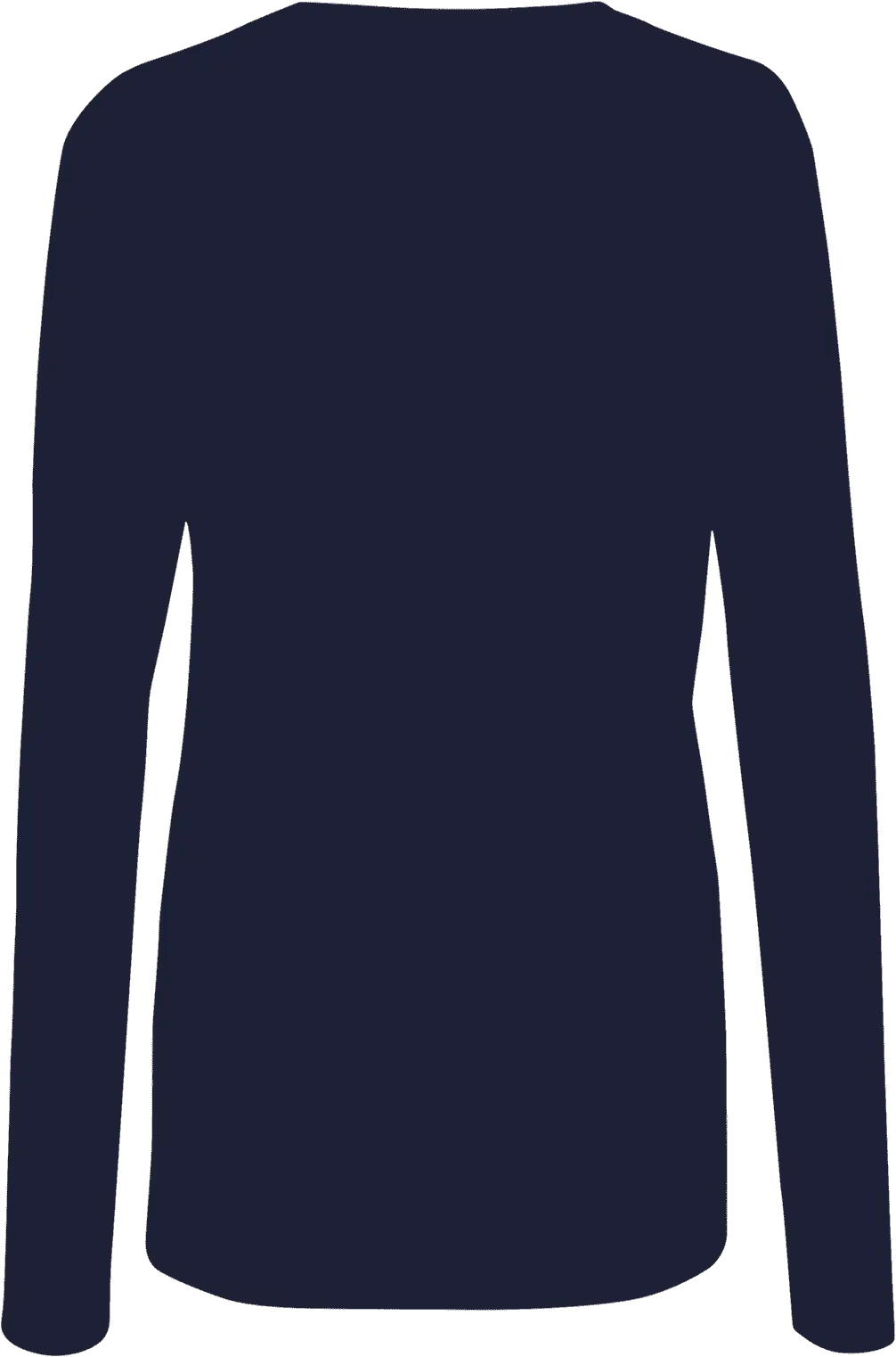 Mizuno 440795 Girl’s Long Sleeve Attack Tee - Navy