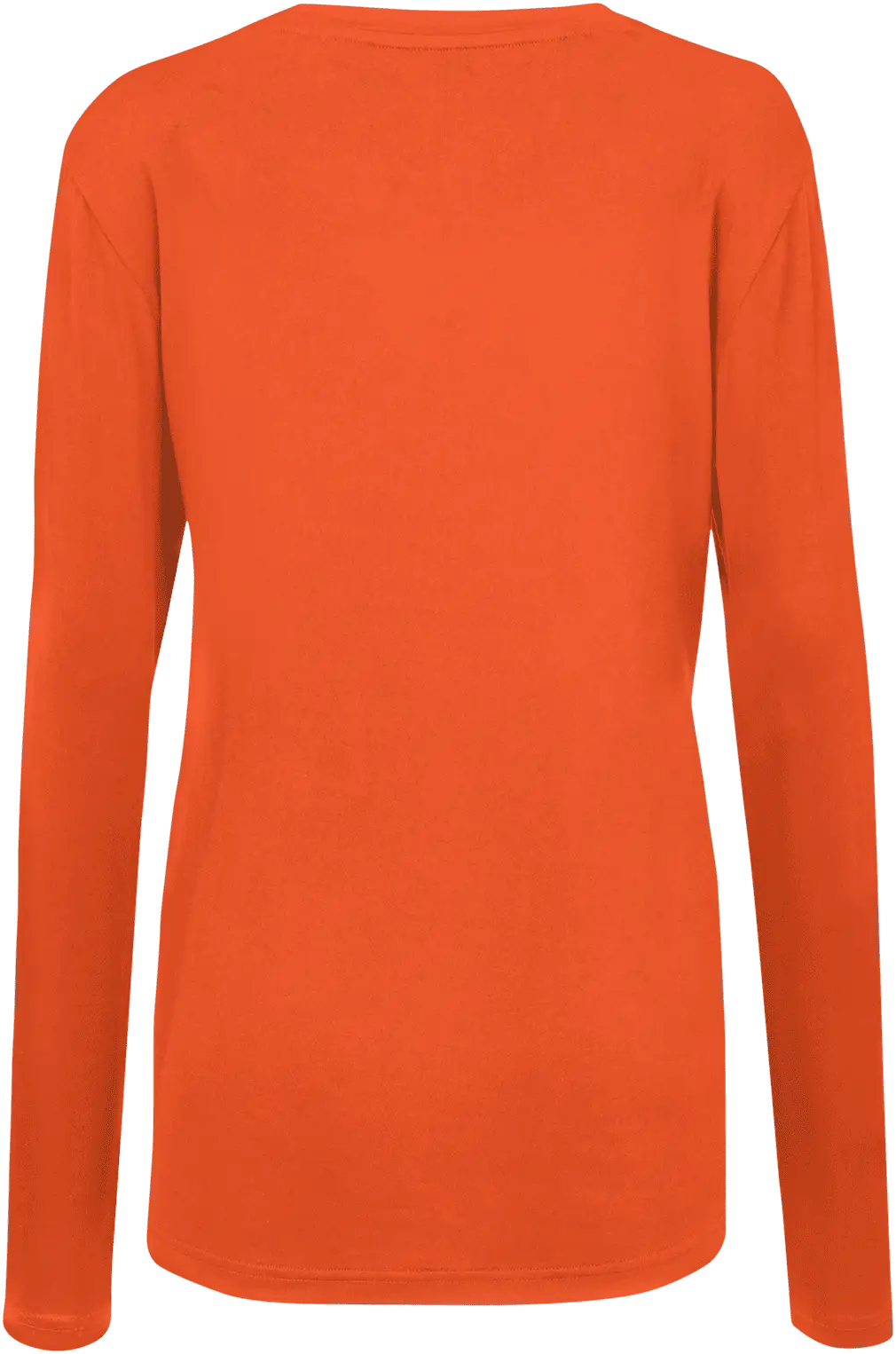 Mizuno 440795 Girl’s Long Sleeve Attack Tee - Orange