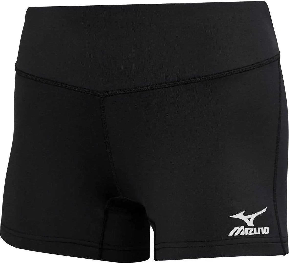 Mizuno 440796 Girls Victory 3.5’’ Inseam Volleyball Shorts - Black