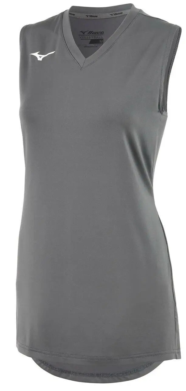 Mizuno 440813 Women’s Sleeveless V-neck Volleyball Jersey - Quiet Shade