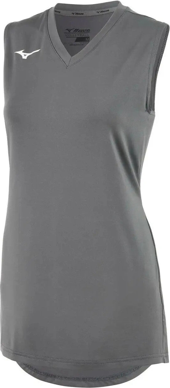 Mizuno 440814 Youth Girl’s Sleeveless V-neck Volleyball Jersey - Quiet Shade