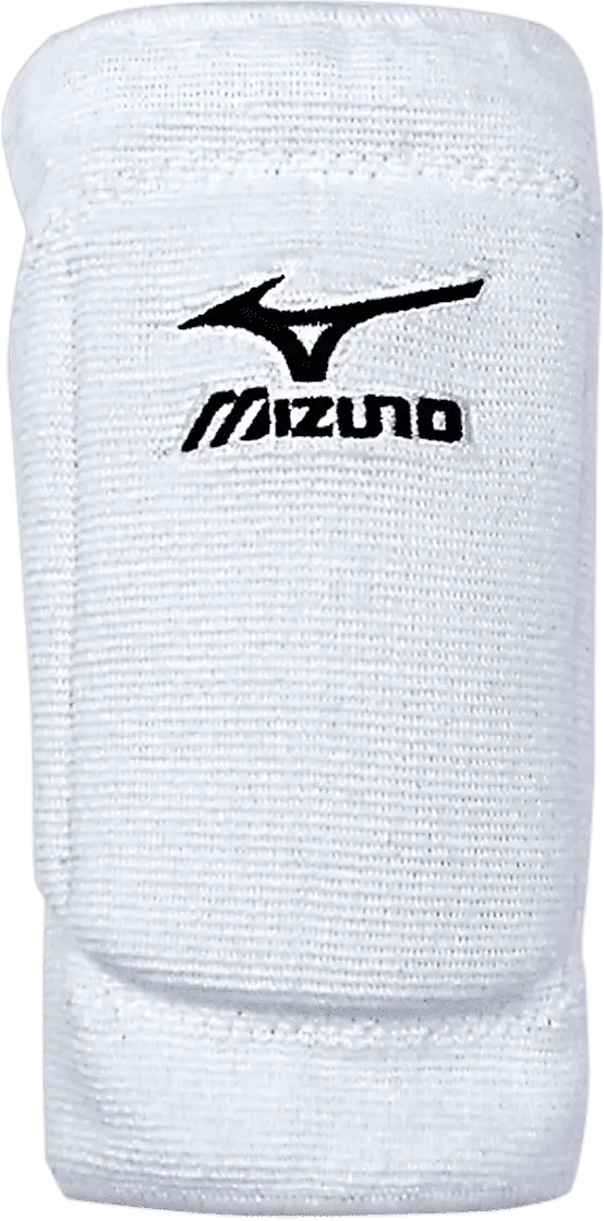 Mizuno 480122 Volleyball T10 Plus Youth Kneepad Pair - White - one Size Fits Most