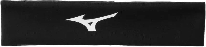 Mizuno 480205 Player Headband - Black - one Size Fits Most