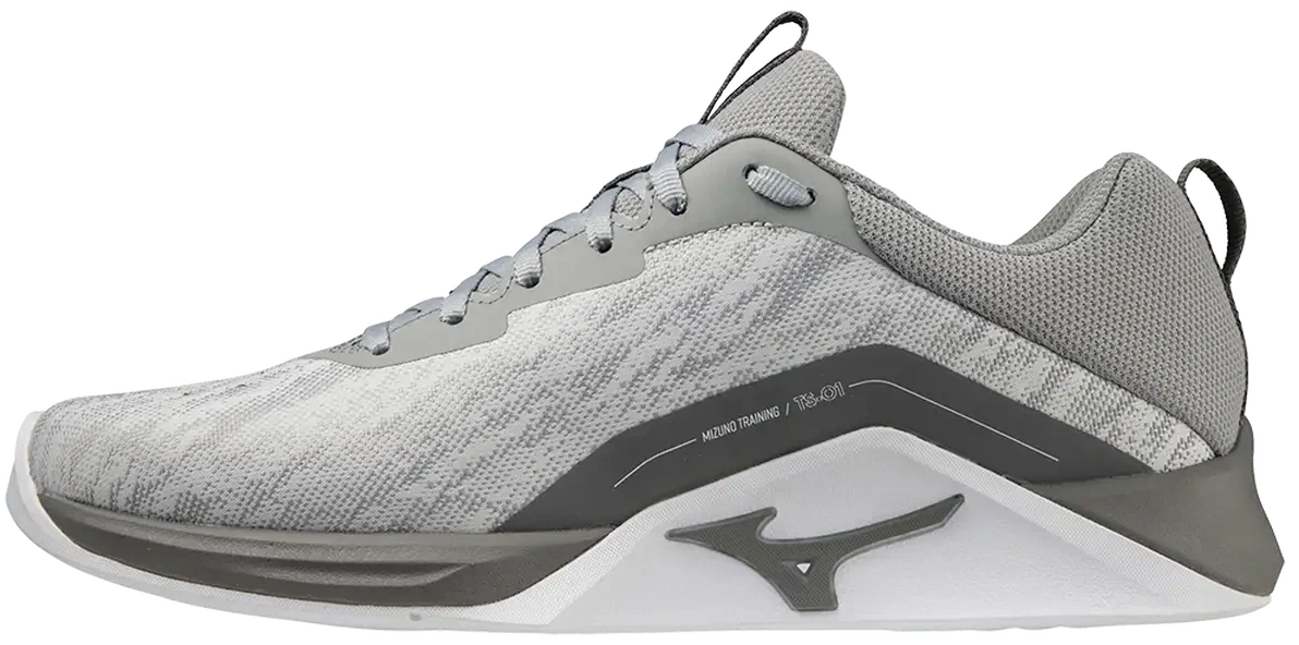 Mizuno 520022 Women’s Ts-01 Training Shoe Fitness - Grey-white / 6