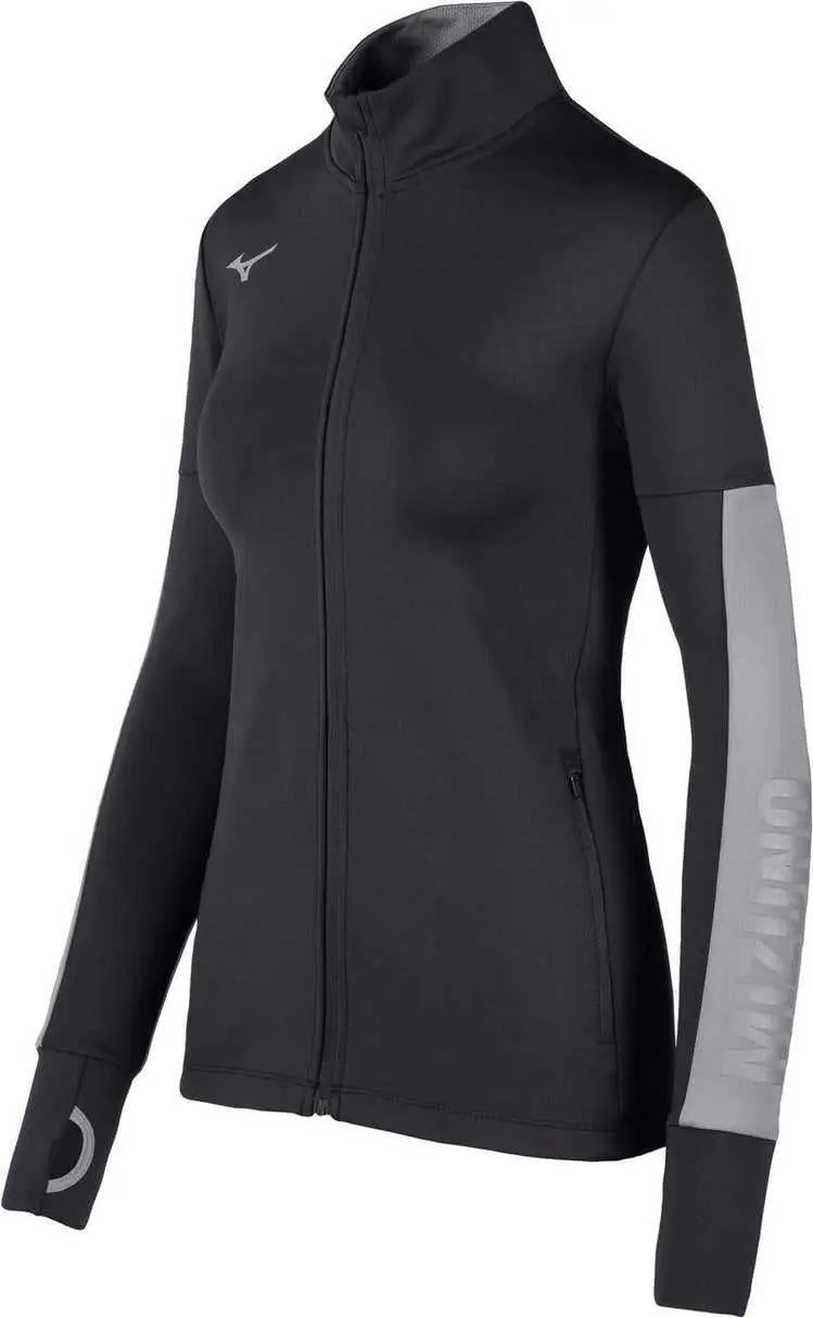Mizuno 530071 Women’s Alpha Quest Jacket - Black Shade