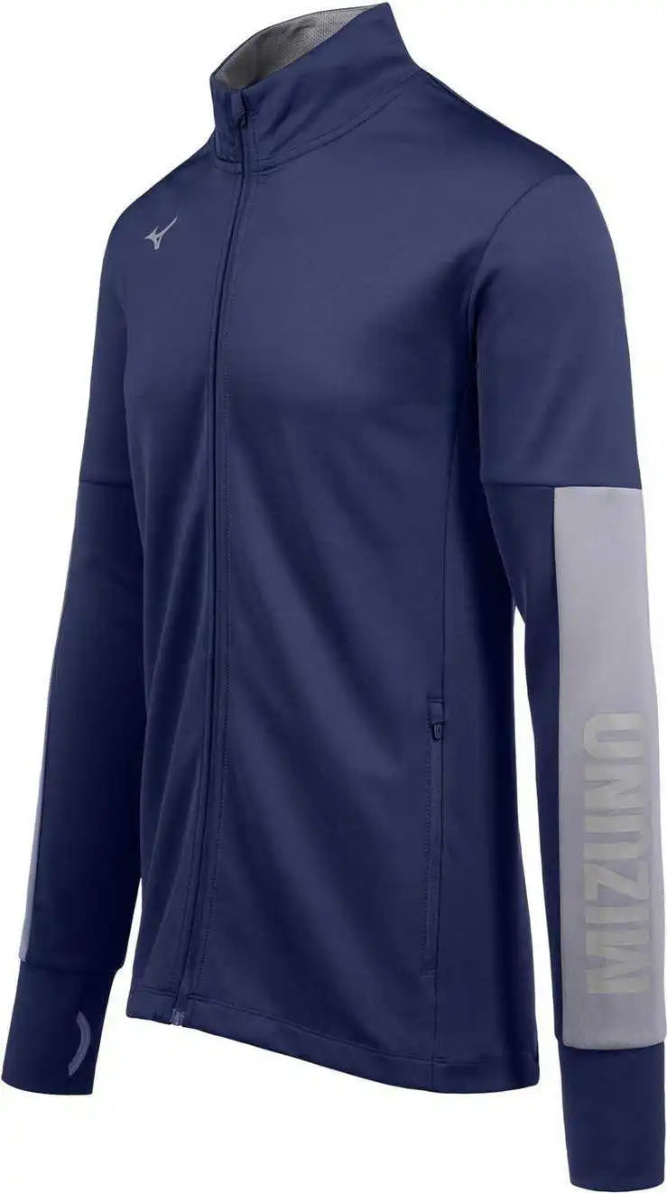 Mizuno 530072 Youth Alpha Quest Jacket - Navy Shade