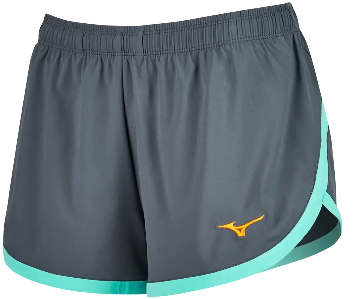 Mizuno 530116 Women’s Impact Short - Ombre Blu-porcelain - Ladies Xxs