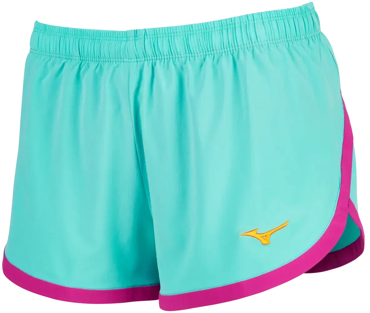 Mizuno 530116 Women’s Impact Short - Porclin-fest Fuchsa