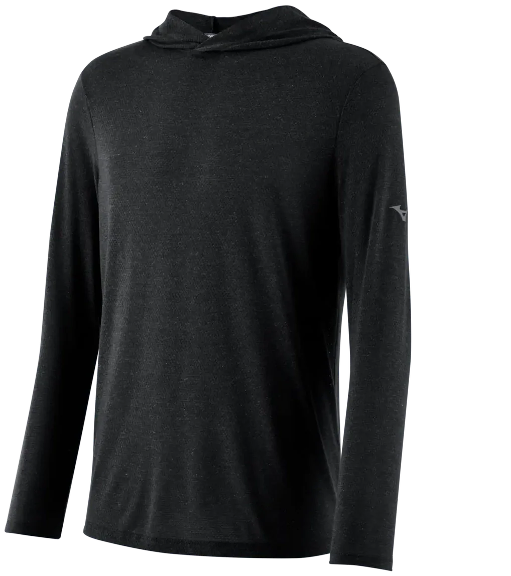 Mizuno 530205 Training Infinity Hoodie - Unisex - Black - Adult Xs