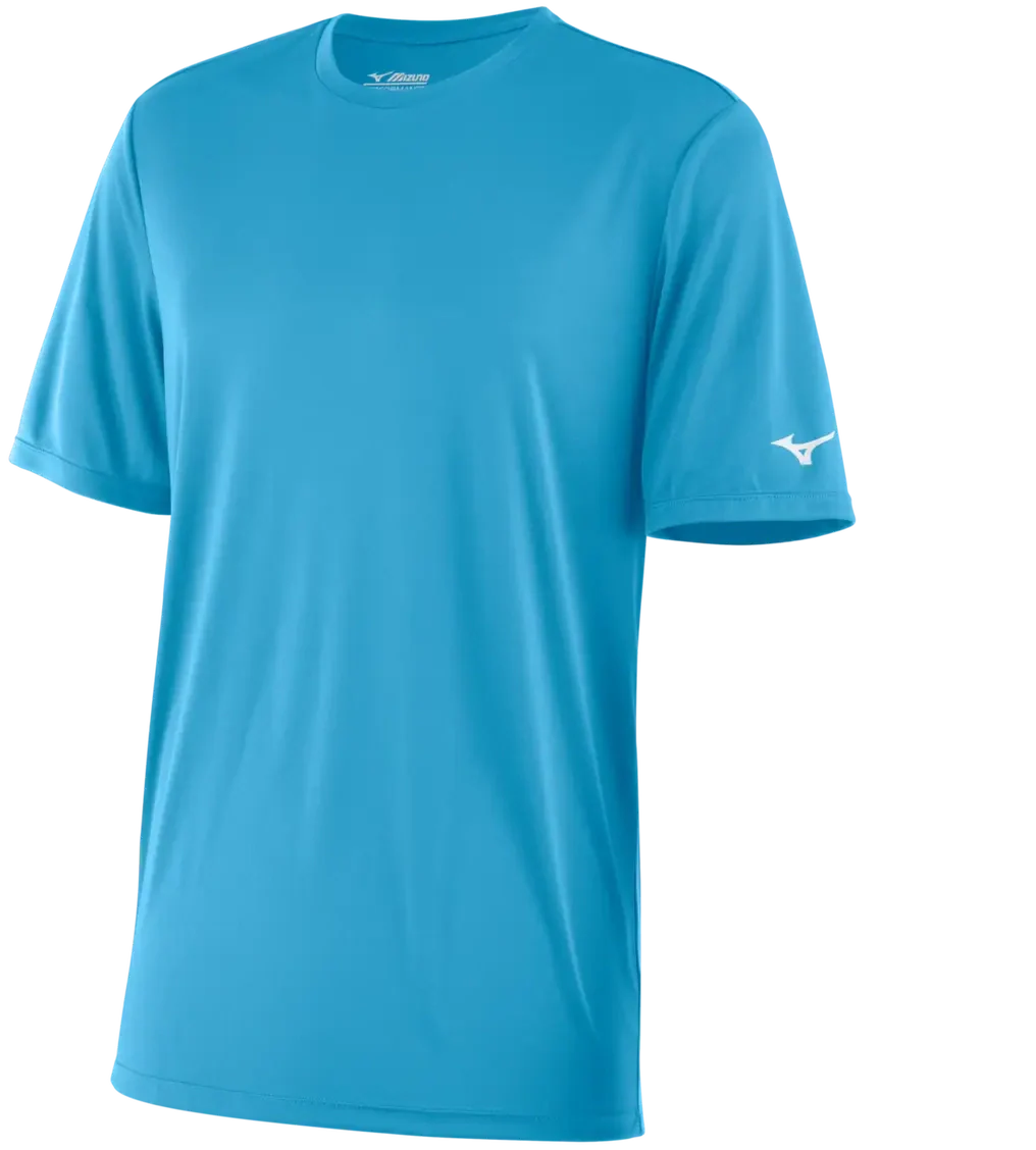 Mizuno 530206 Nxt Short Sleeve Tee - Light Blue - Adult Xs