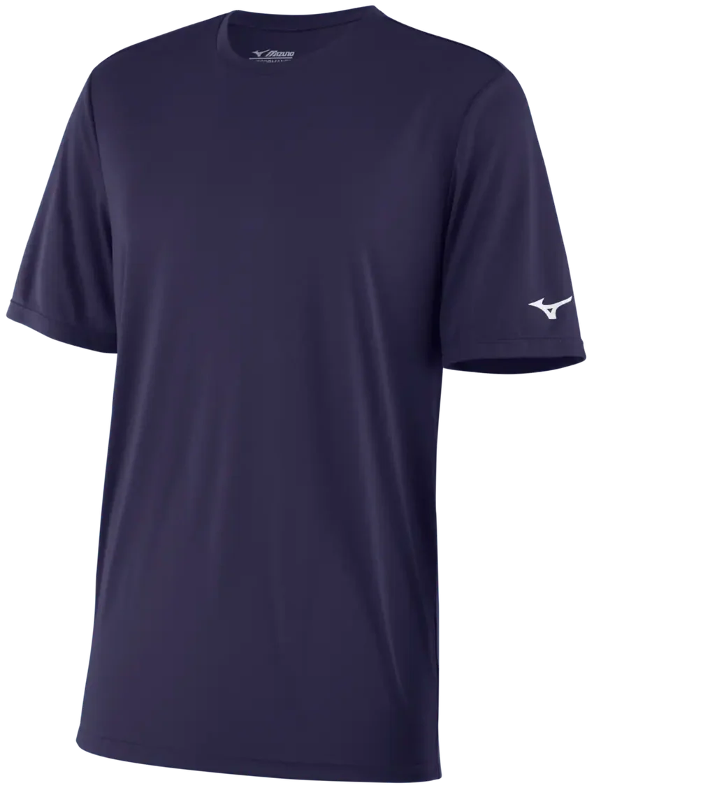 Mizuno 530206 Nxt Short Sleeve Tee - Navy - Adult Xs