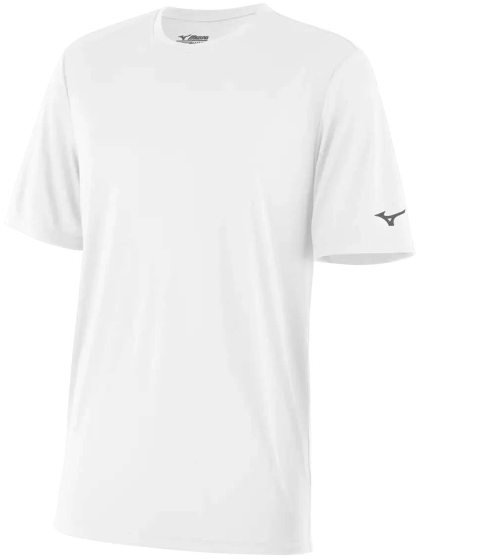 Mizuno 530206 Nxt Short Sleeve Tee - White - Adult Xs