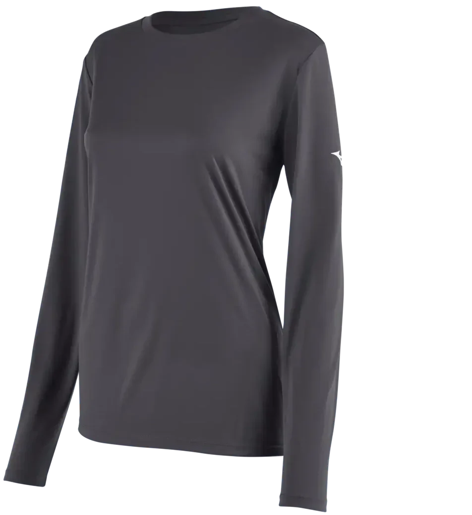 Mizuno 530207 Women’s Nxt Long Sleeve Tee - Charcoal