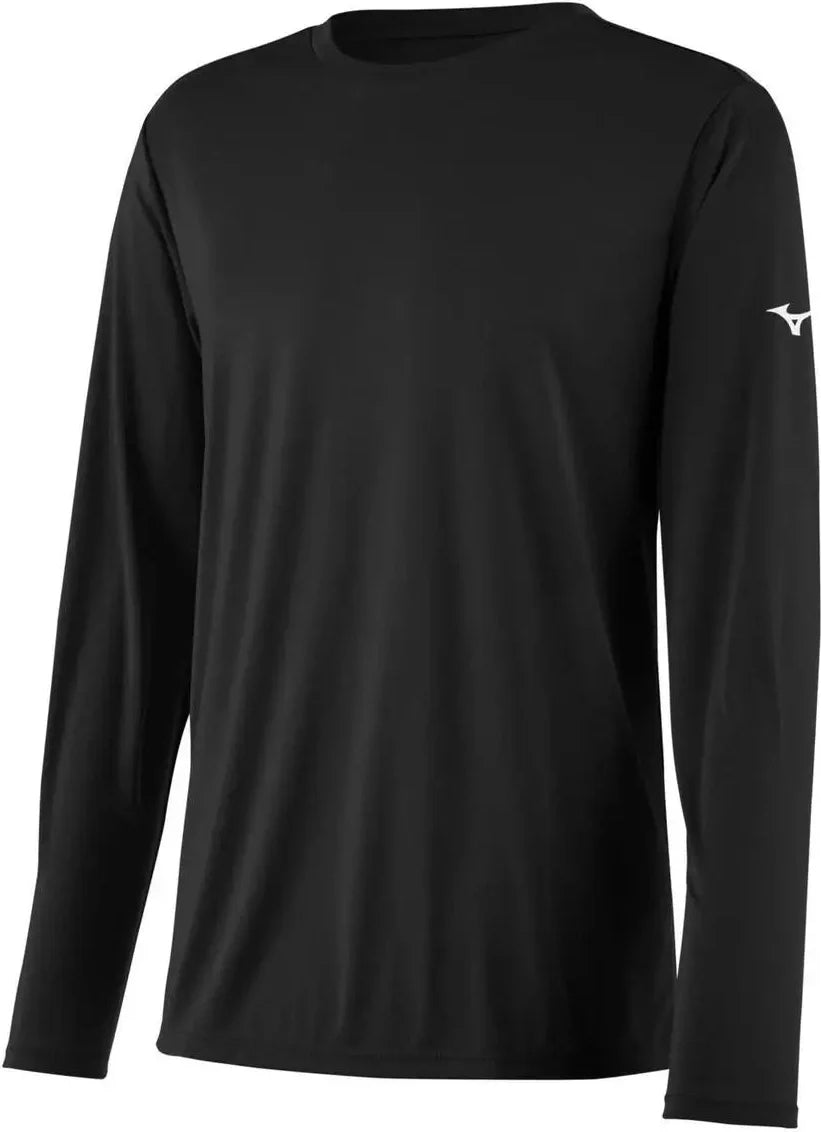 Mizuno 530208 Nxt Long Sleeve Tee - Black - Adult Xs