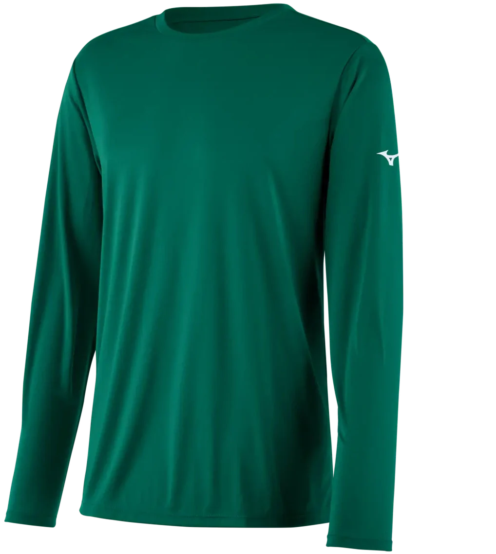 Mizuno 530208 Nxt Long Sleeve Tee - Forest - Adult Xs