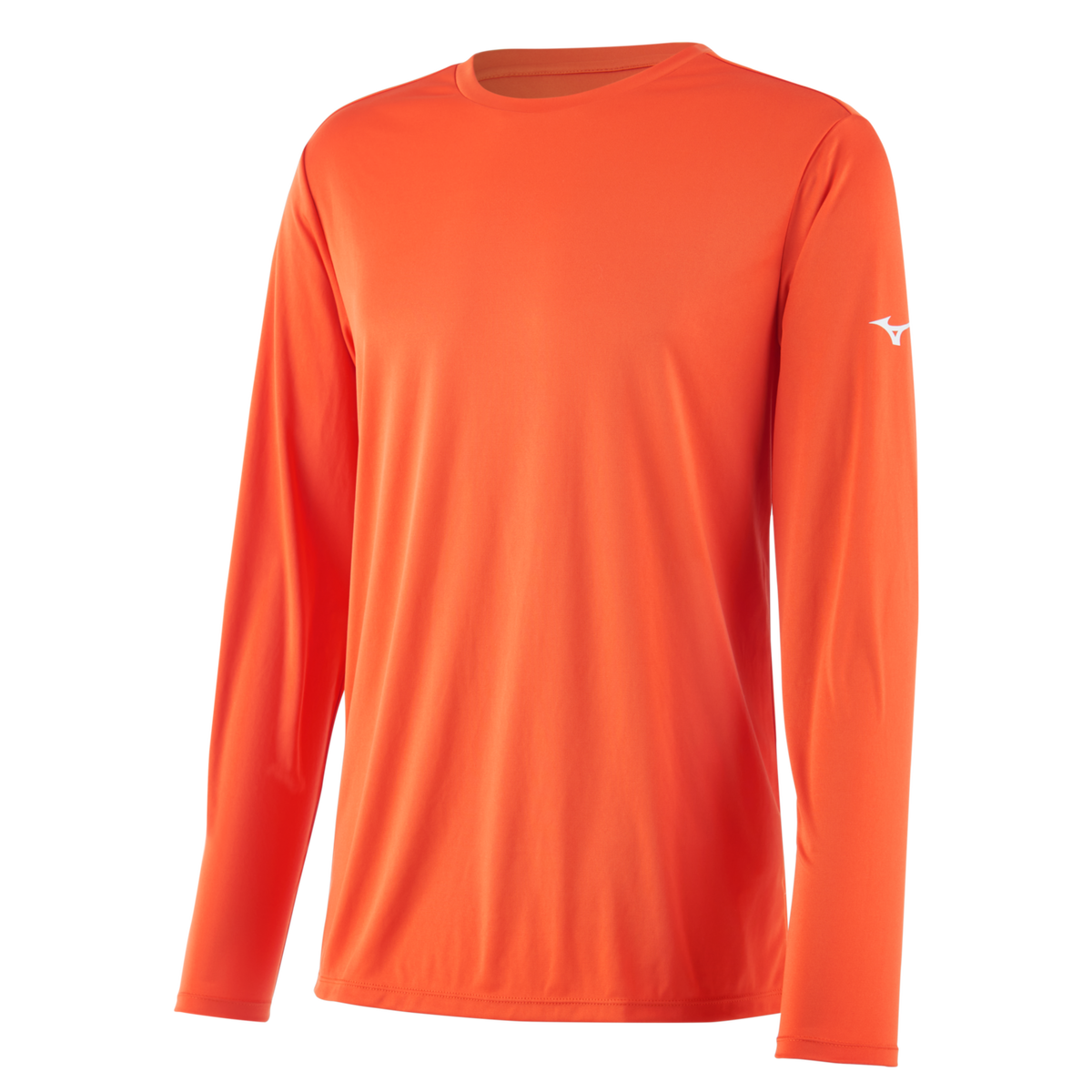Mizuno 530208 Nxt Long Sleeve Tee - Orange - Adult Xs