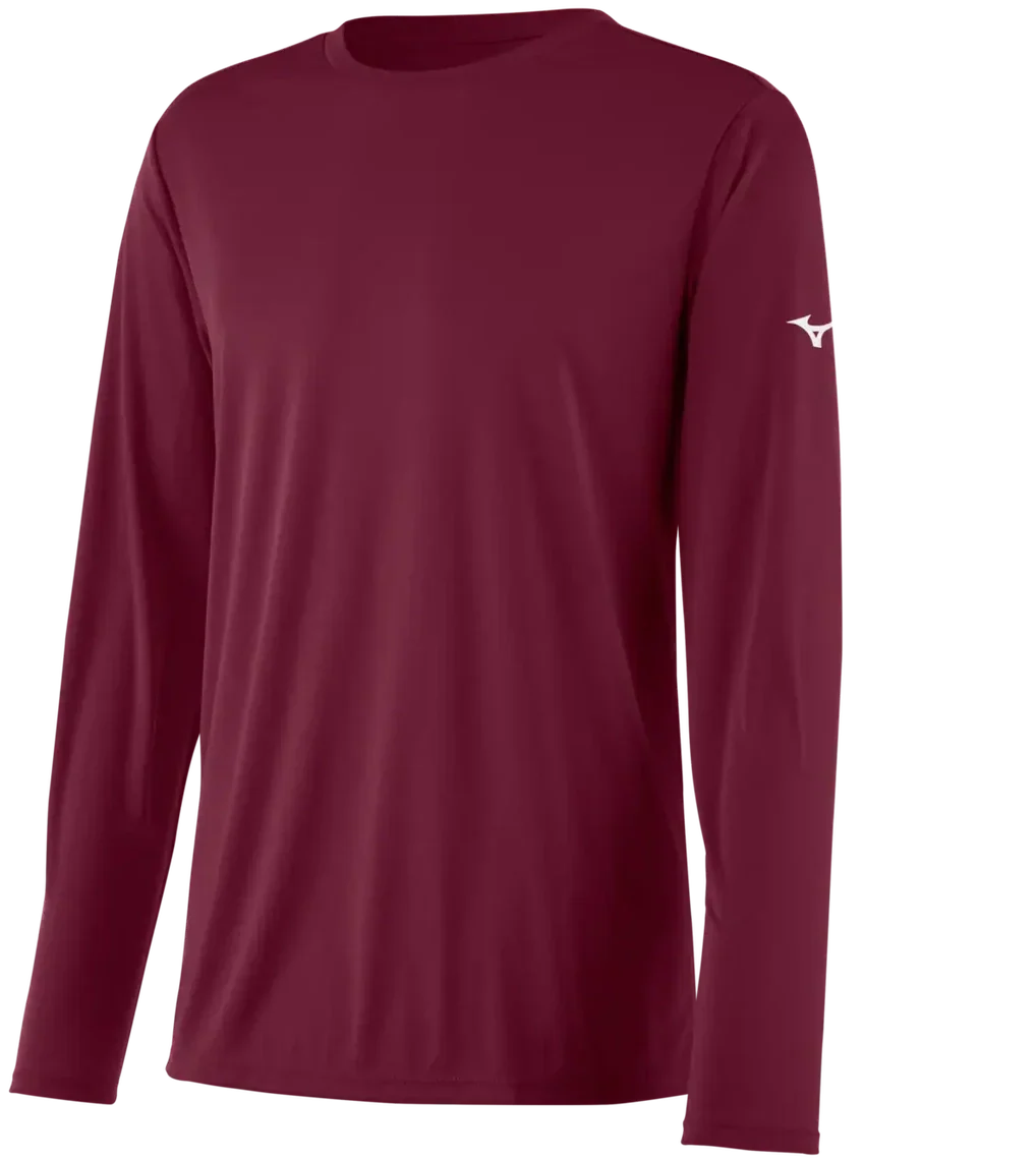 Mizuno 530210 Youth Nxt Long Sleeve Tee - Cardinal
