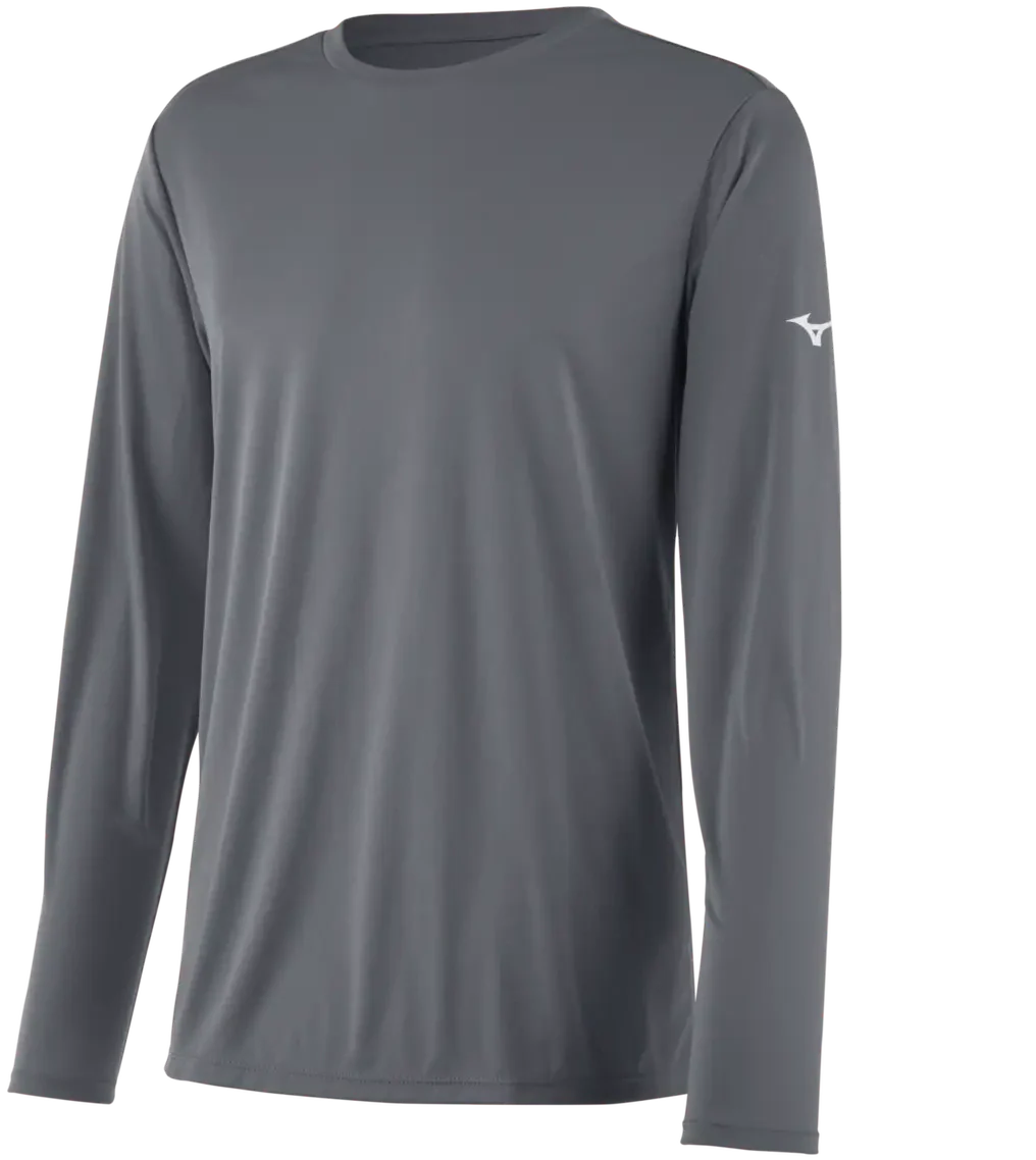 Mizuno 530210 Youth Nxt Long Sleeve Tee - Grey - m