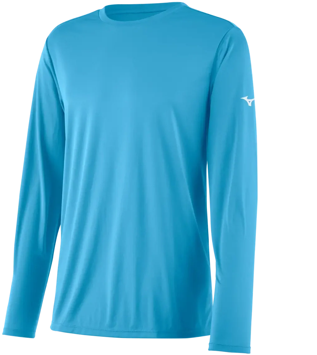 Mizuno 530210 Youth Nxt Long Sleeve Tee - Light Blue - m
